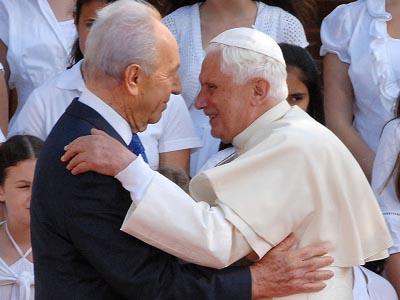 Peres and the Pope